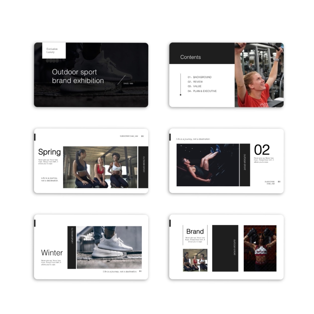 Exclusive Luxury Fashion Powerpoint Template