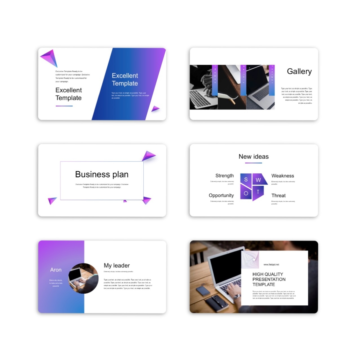 Colorful Business Presentation Template