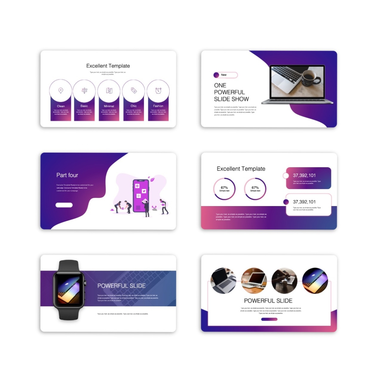 Powerful Creative Business PowerPoint Template