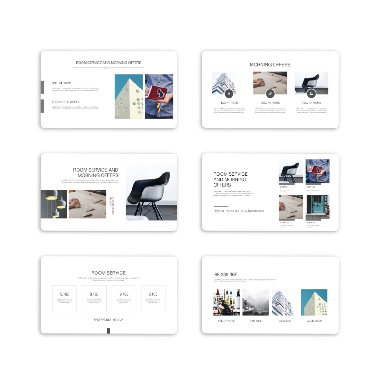 Google Slides-Black White Business Presentation Template