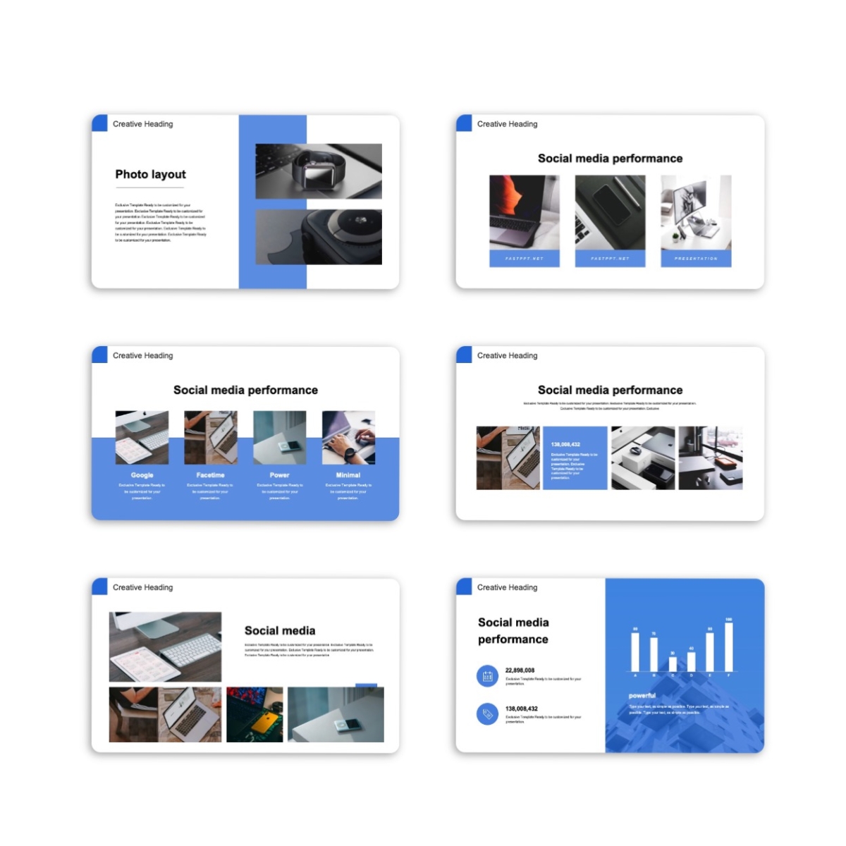 Blue Company Introduction & Business Plan Presentation Template