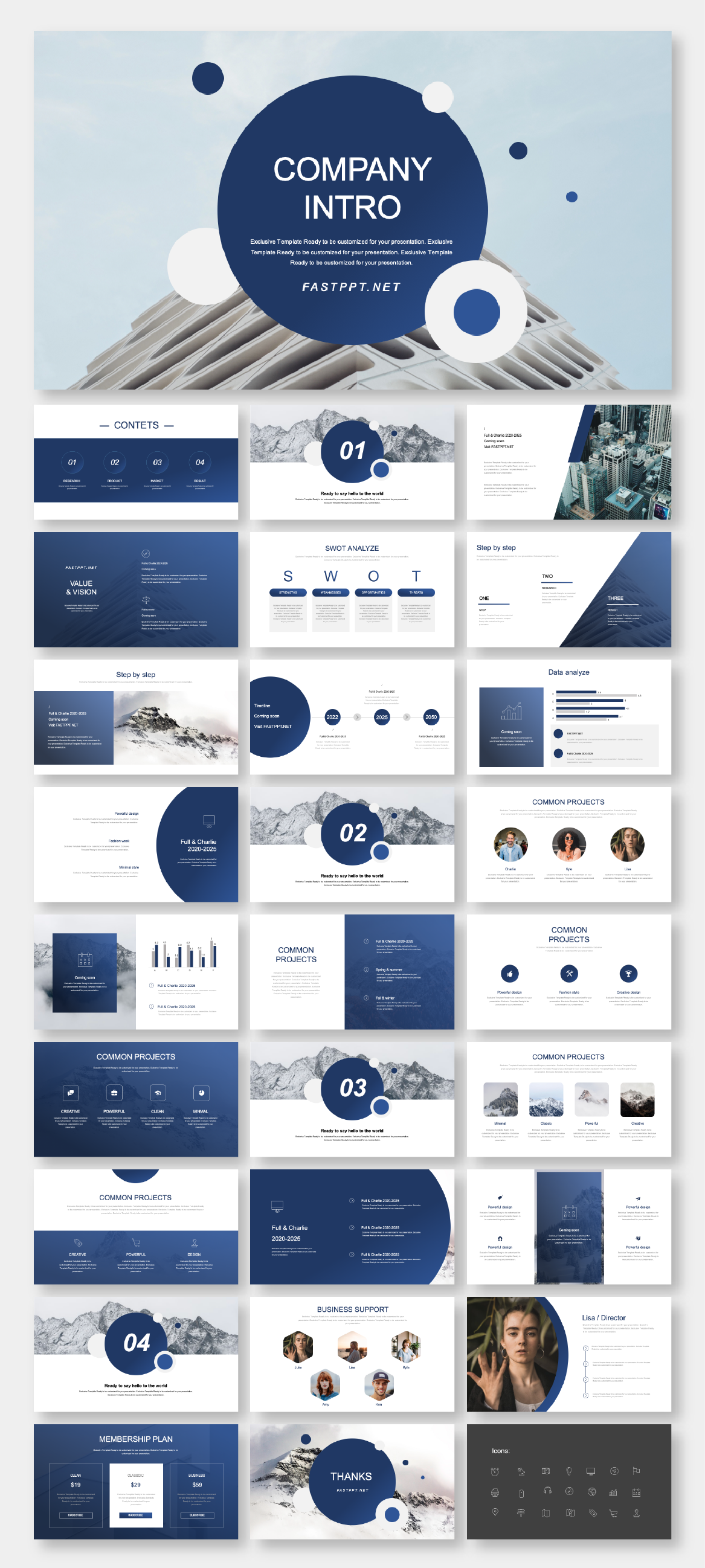 A Business Plan & Introduction Presentation Template Original and