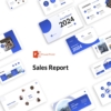 Sales Business Annual Report Presentation Template