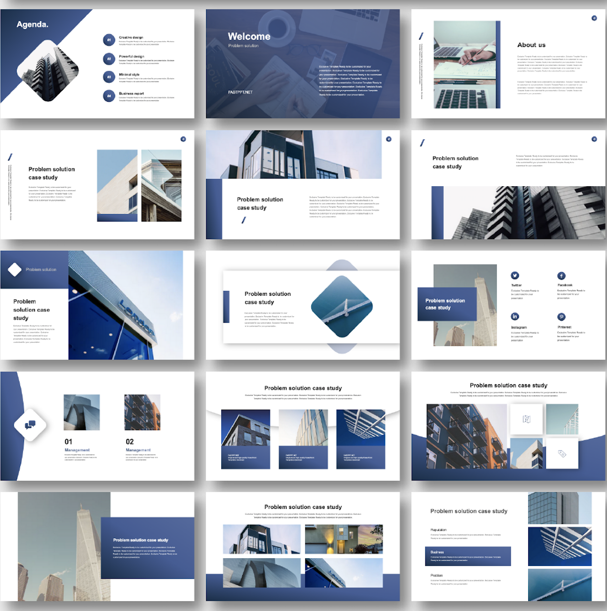 company presentation design
