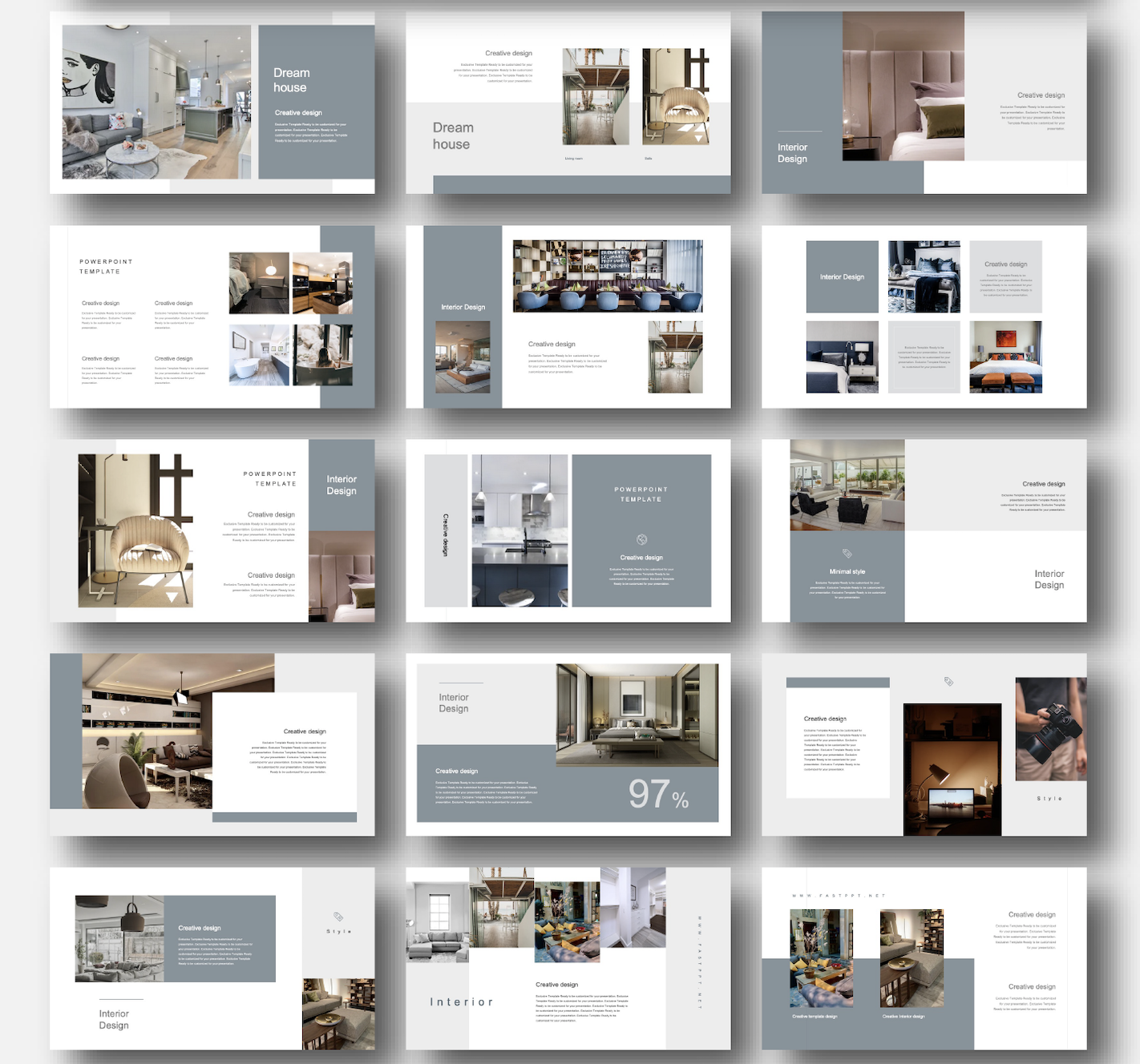 interior design presentation template powerpoint free