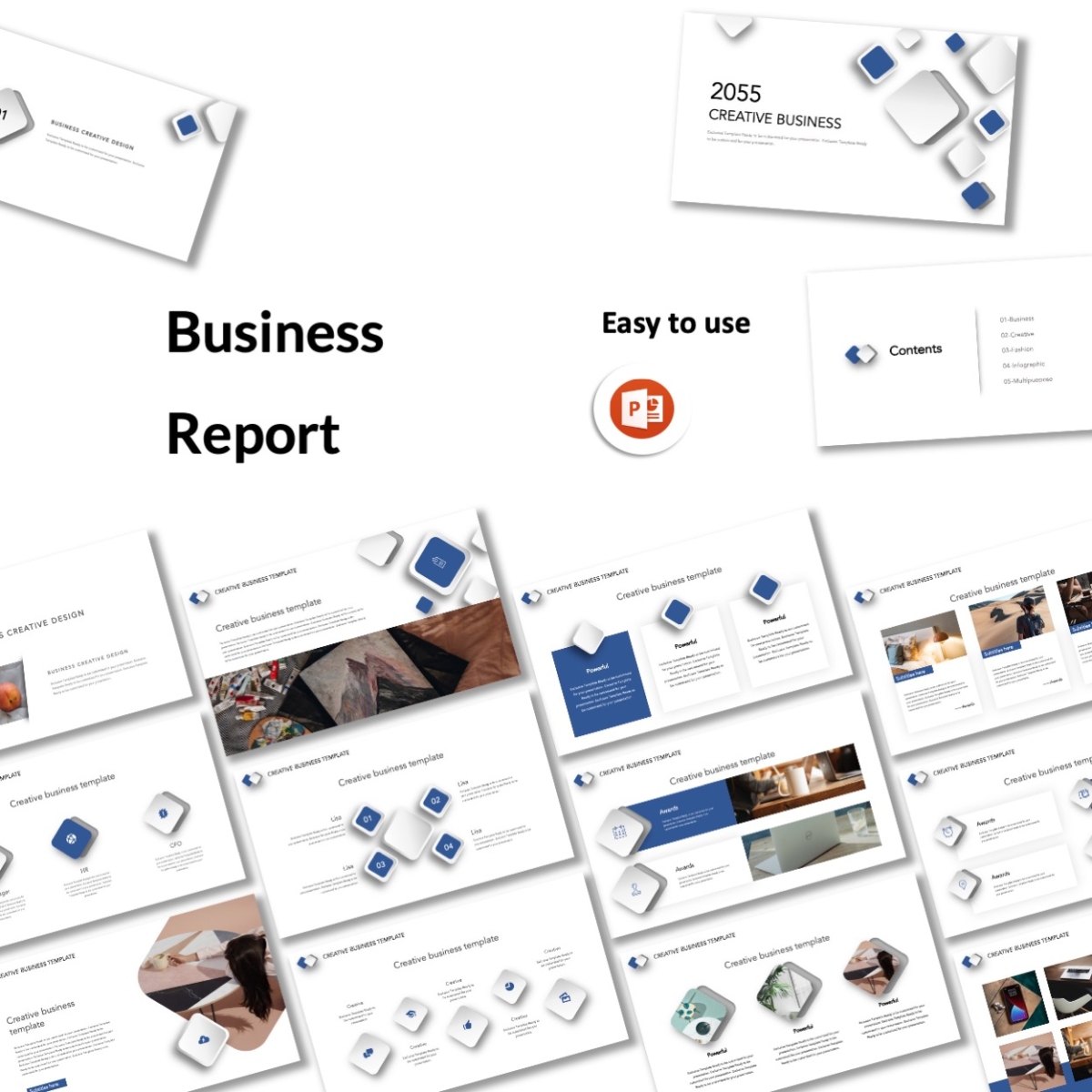 2 in 1 Modern Creative Business Report Template