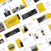 Black Yellow Business Proposal Presentation Template