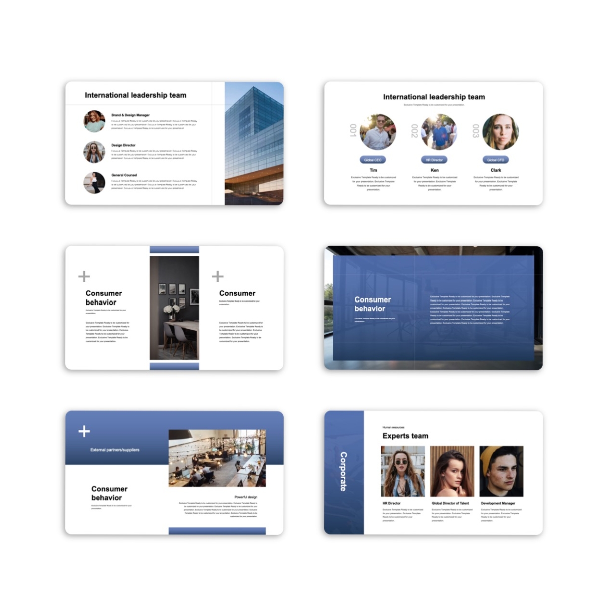 Clean Simple Corporate PowerPoint Template