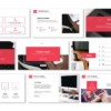 Red Business Creative Presentations Template