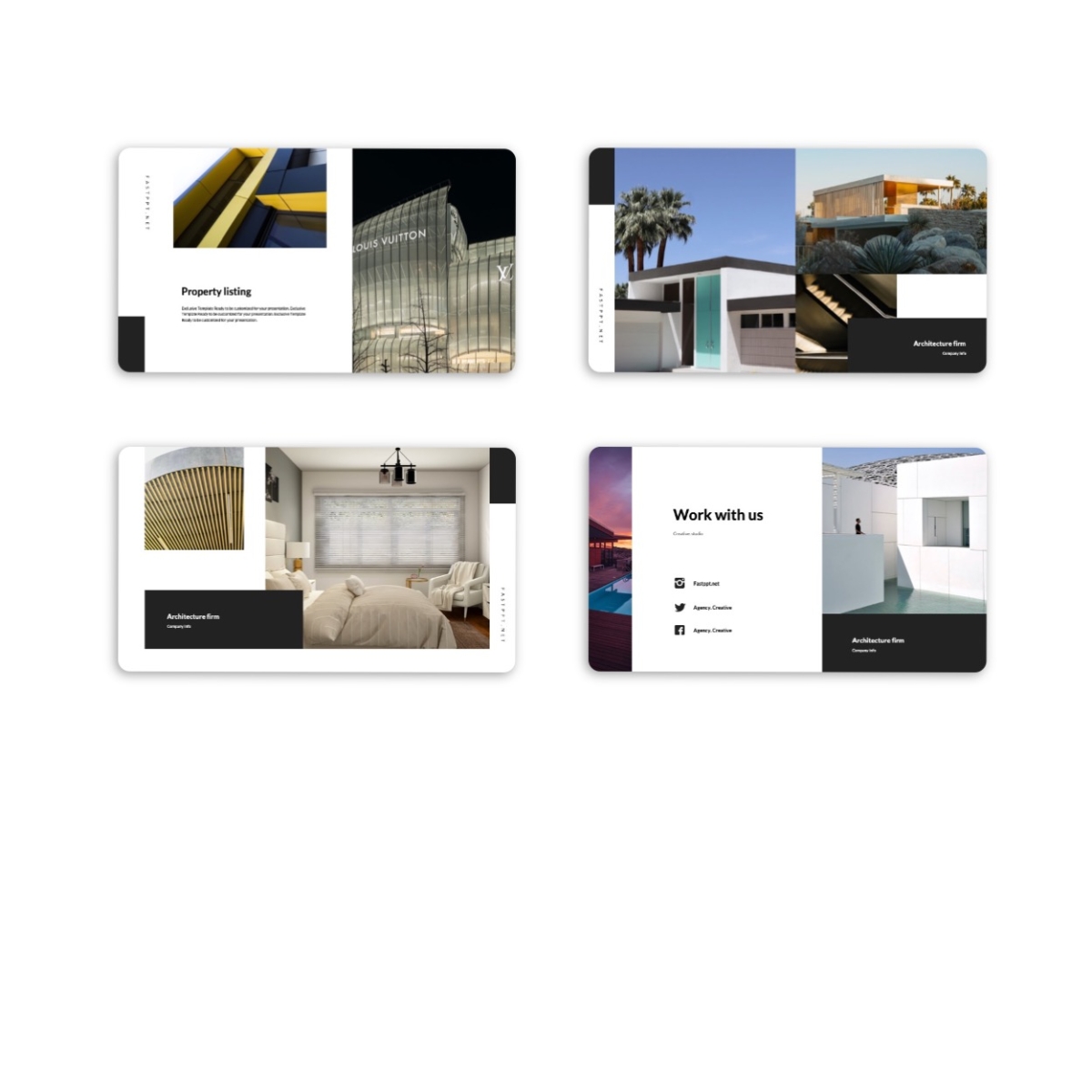 Property Listing Real Estate Contemporary Presentation Template