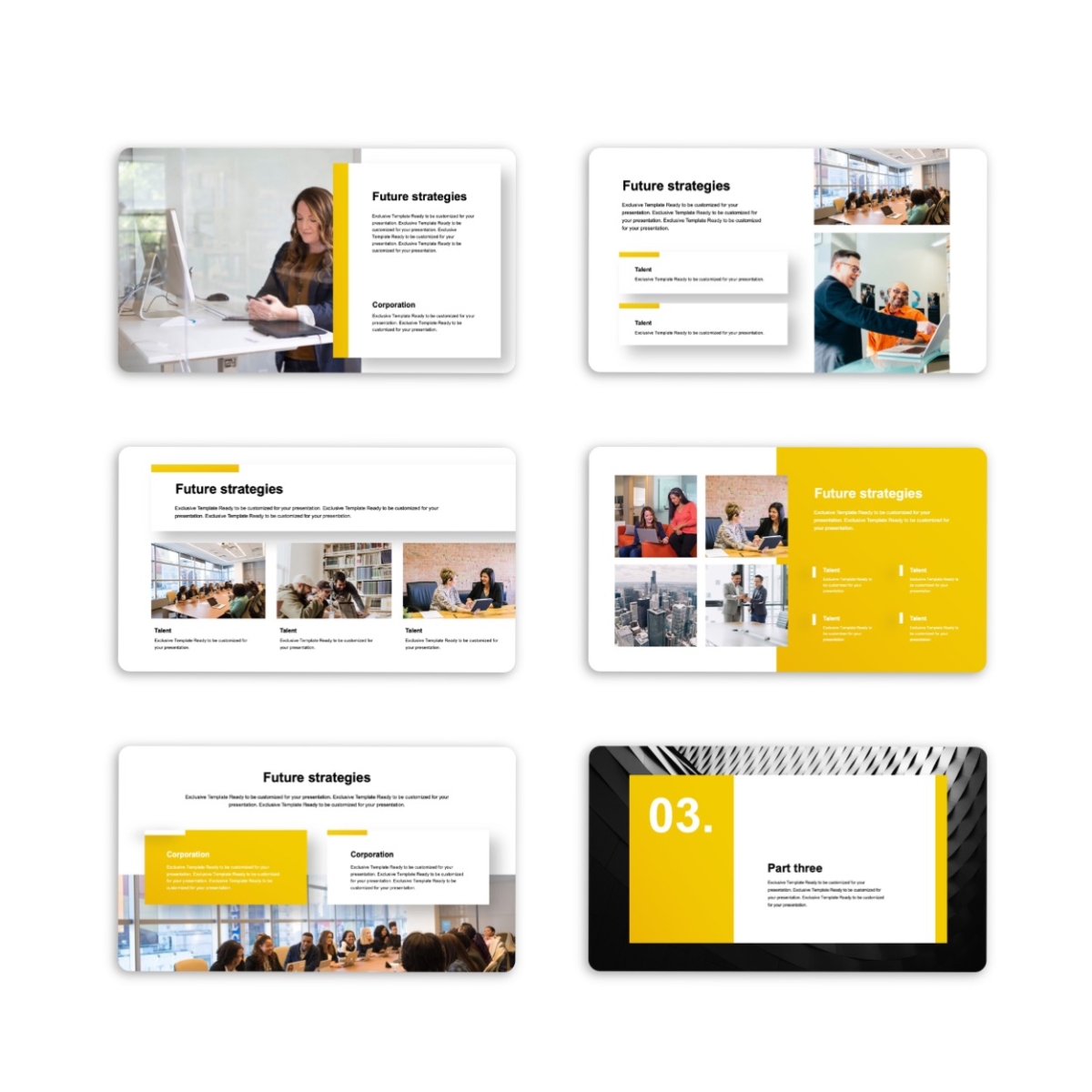 Minimal Corporate Professional PowerPoint Template