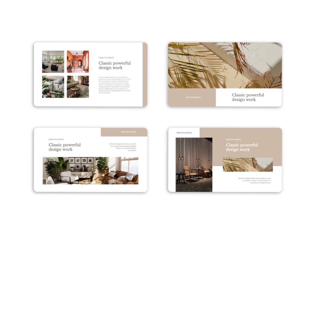 Amazing Interior Projects Presentation Template