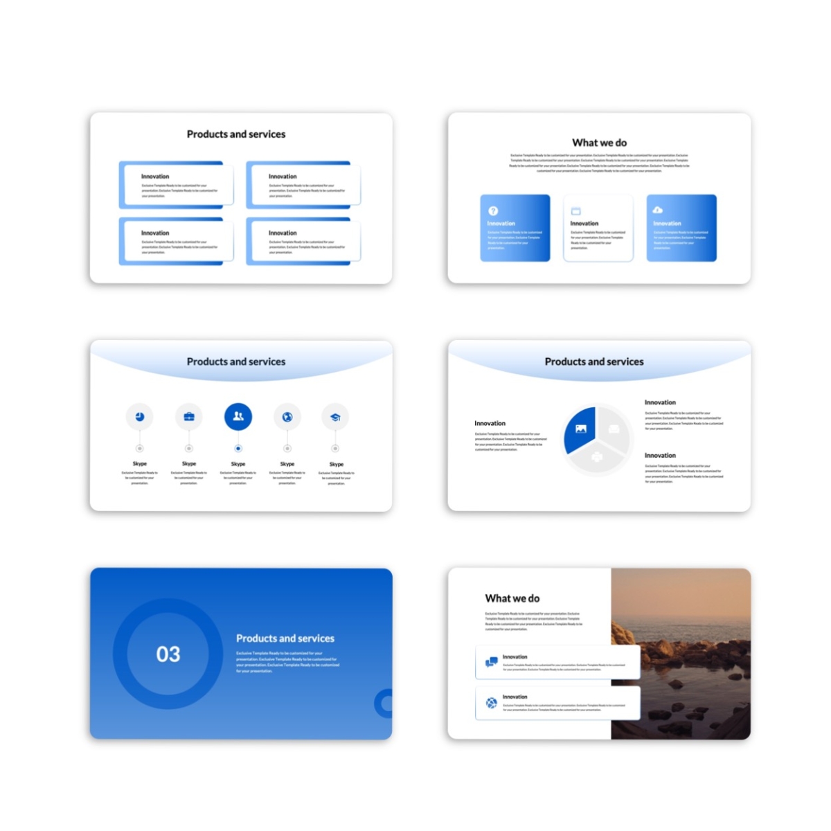 Business Annual Report Modern Creative PowerPoint Template