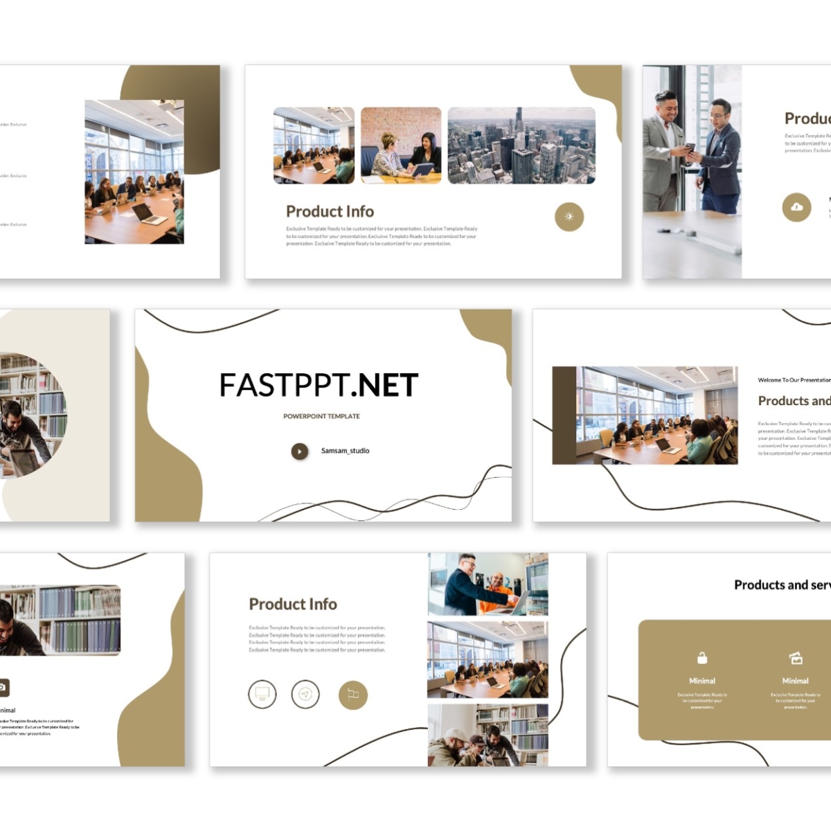 Magazine Style Creative Reports Presentation Template – Original and High  Quality PowerPoint Templates