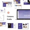 Corporate Company Profile Report Presentation Template