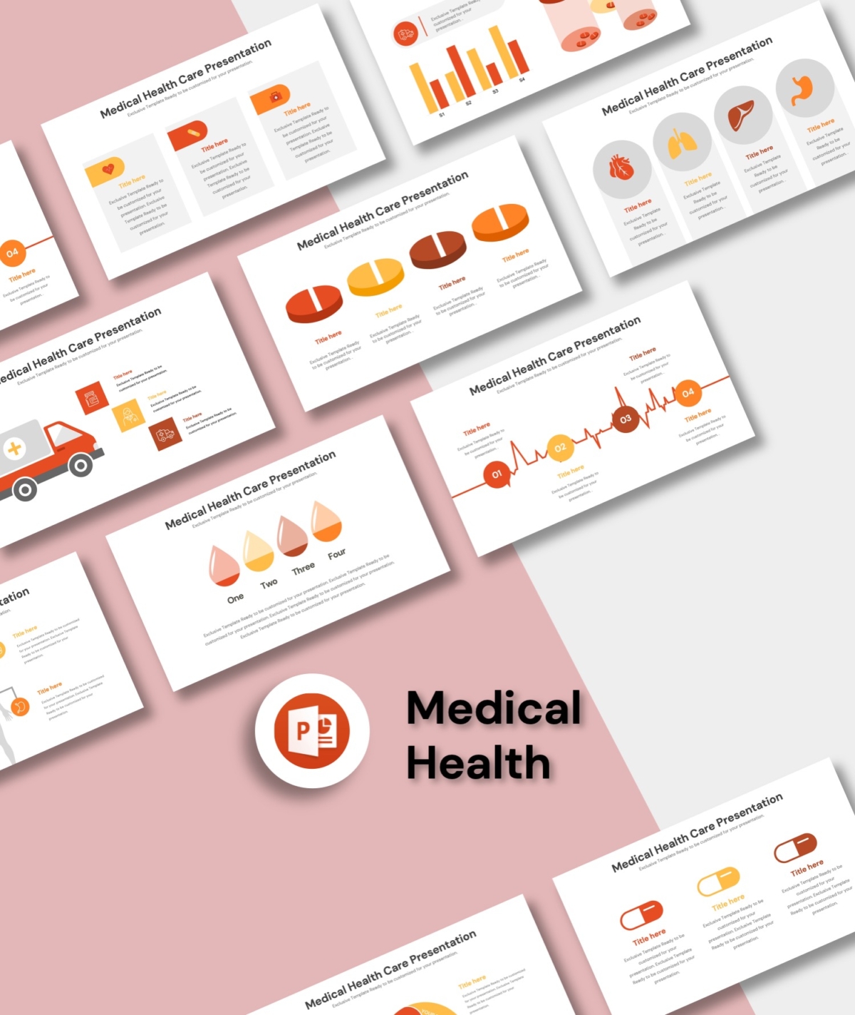 Medical Health Infographic Presentation