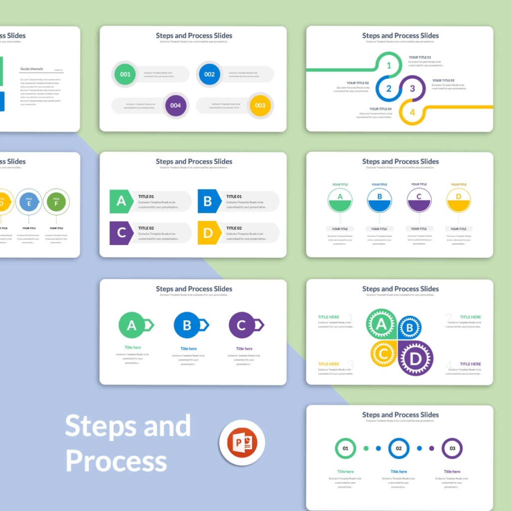 Steps and Process Slides Template – Original and High Quality ...