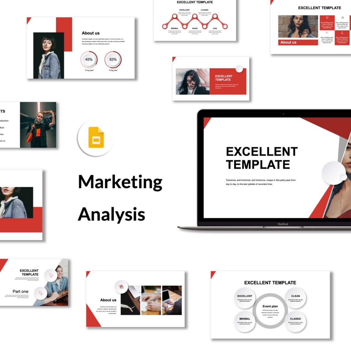 Google Slides-Marketing Analysis Powerpoint Templates