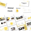 Google Slides-Minimal Classic Yellow Presentation Template