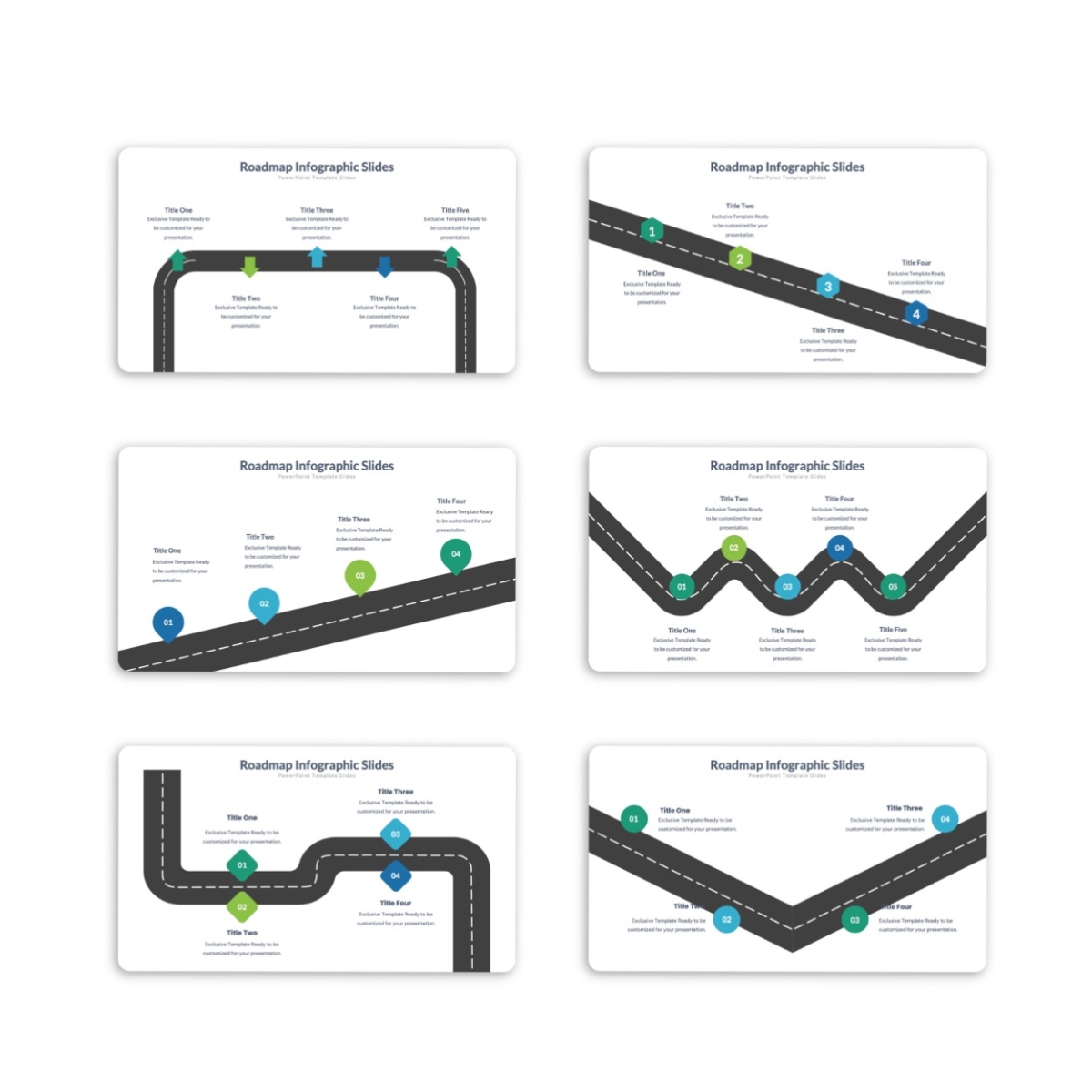 Roadmap Infographic PowerPoint Template
